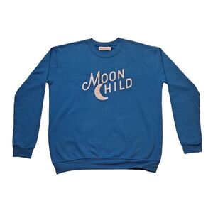 Kid Dangerous Blue Moon Child Crew Neck Size Large
